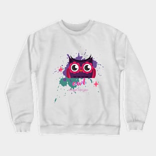 owl Crewneck Sweatshirt